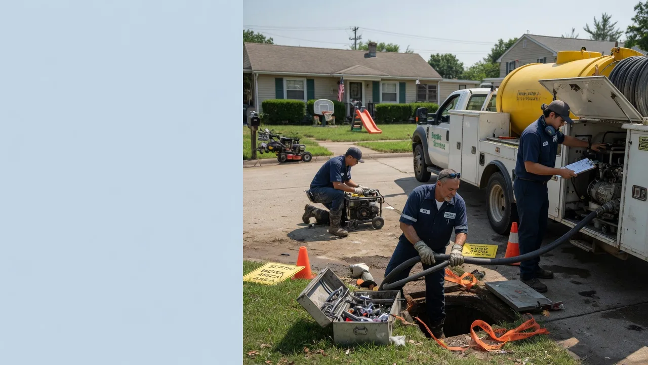 Septic Tank Pumping in Semmes, AL near me